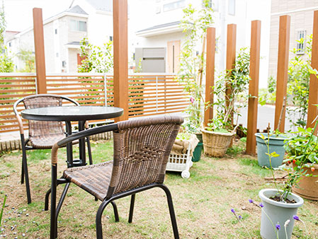 戸建住宅の魅力のひとつが庭