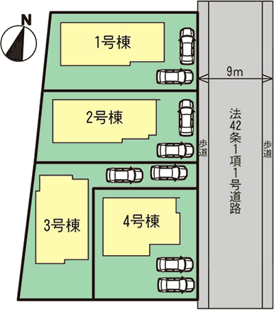 お互いの暮らしやすさに配慮した設計