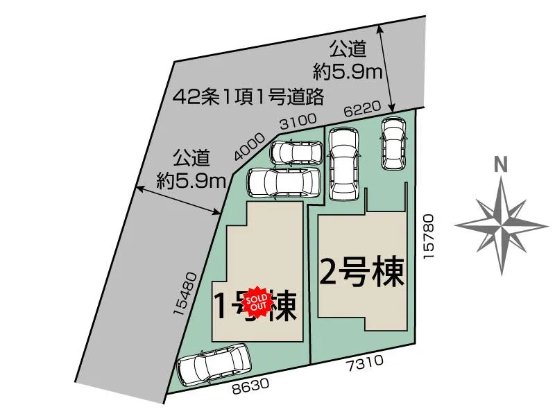 区画図