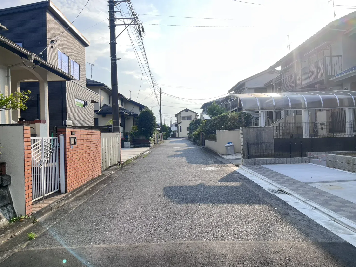 前面道路写真【2026年8月上旬撮影】