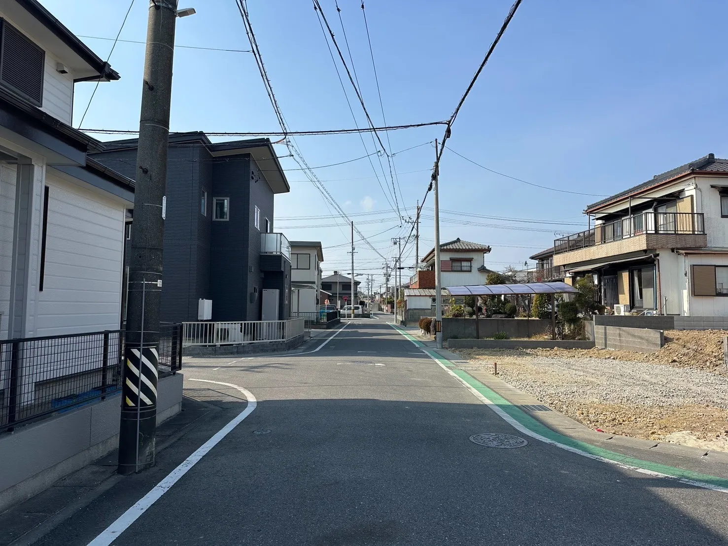前面道路
