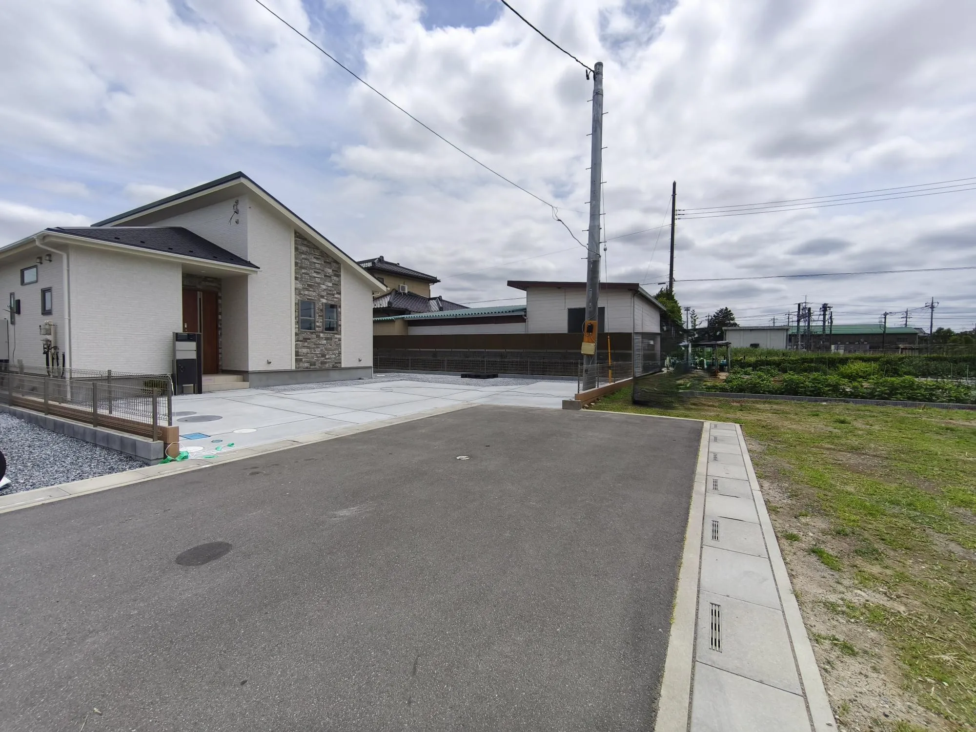 前面道路