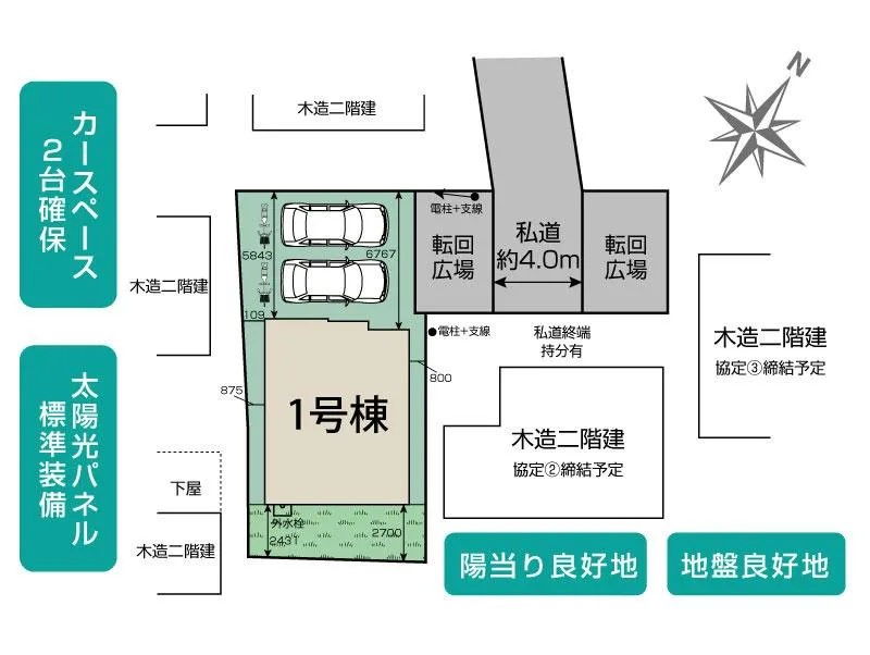 区画図