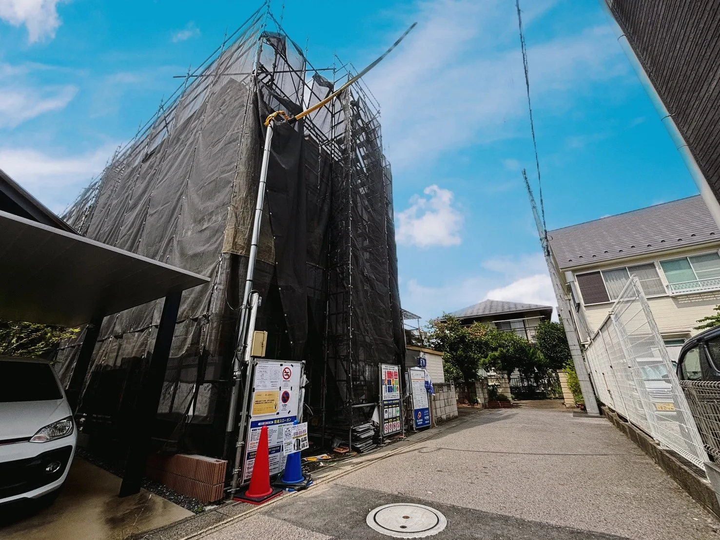 現地外観写真(8/1撮影)