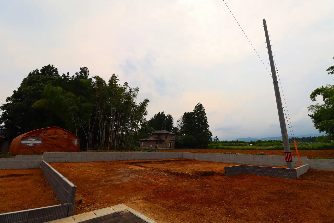 【造成完了写真 5号棟区画】