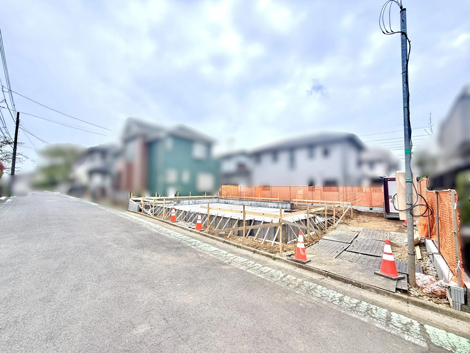 前面道路含む現地写真