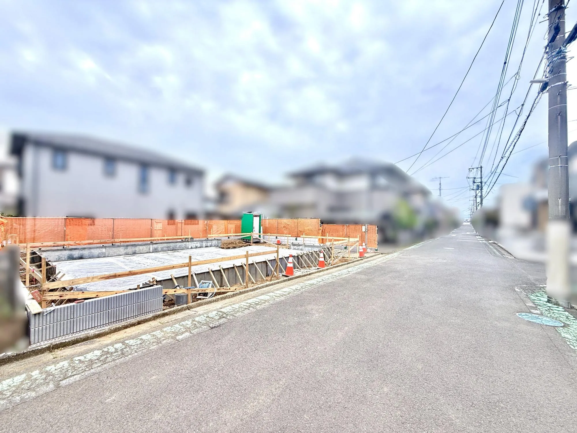 前面道路含む現地写真