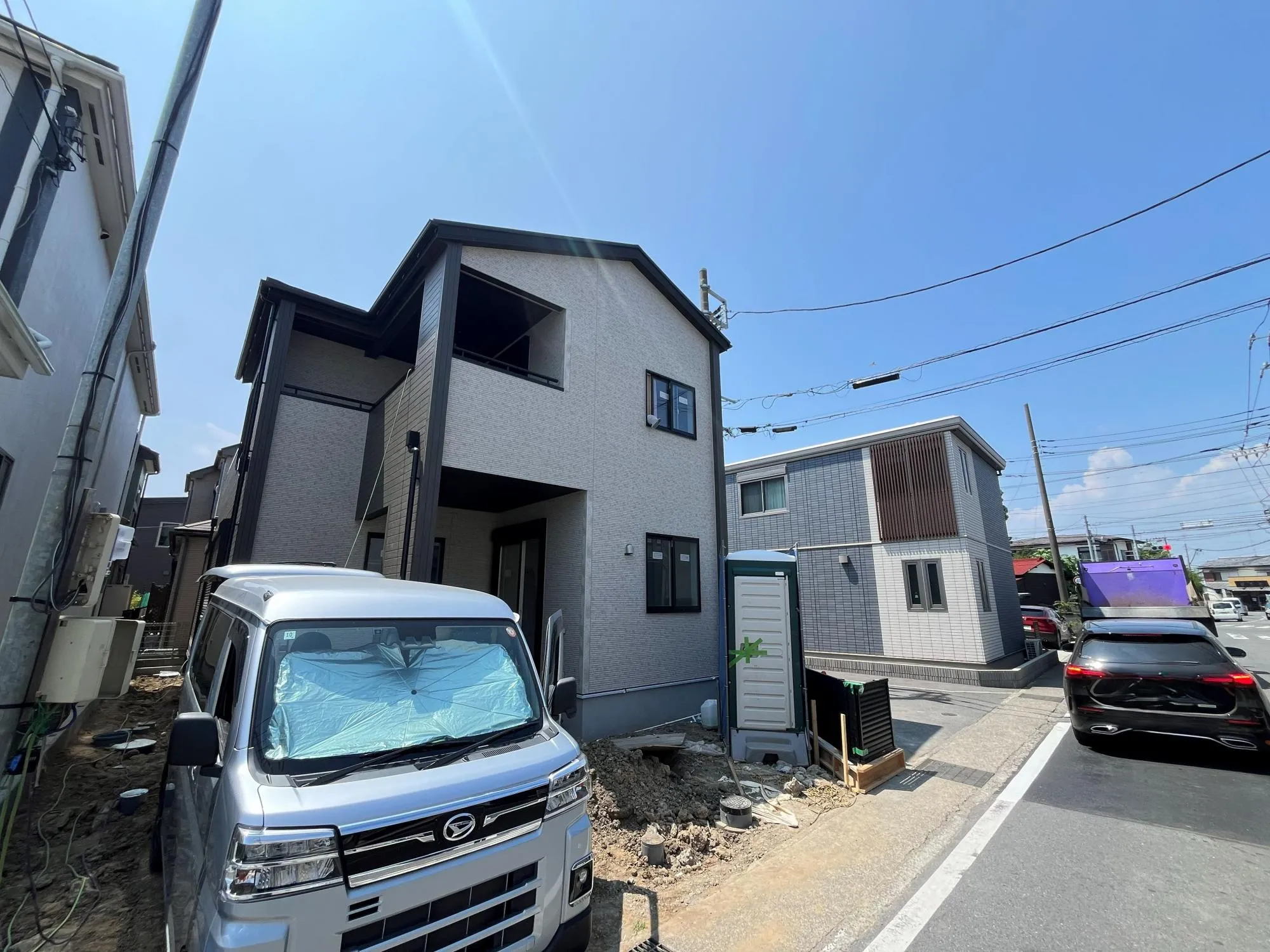 LDK20帖の広々とした間取りに吹抜けを採用しており開放感のあふれる物件が完成していきます!