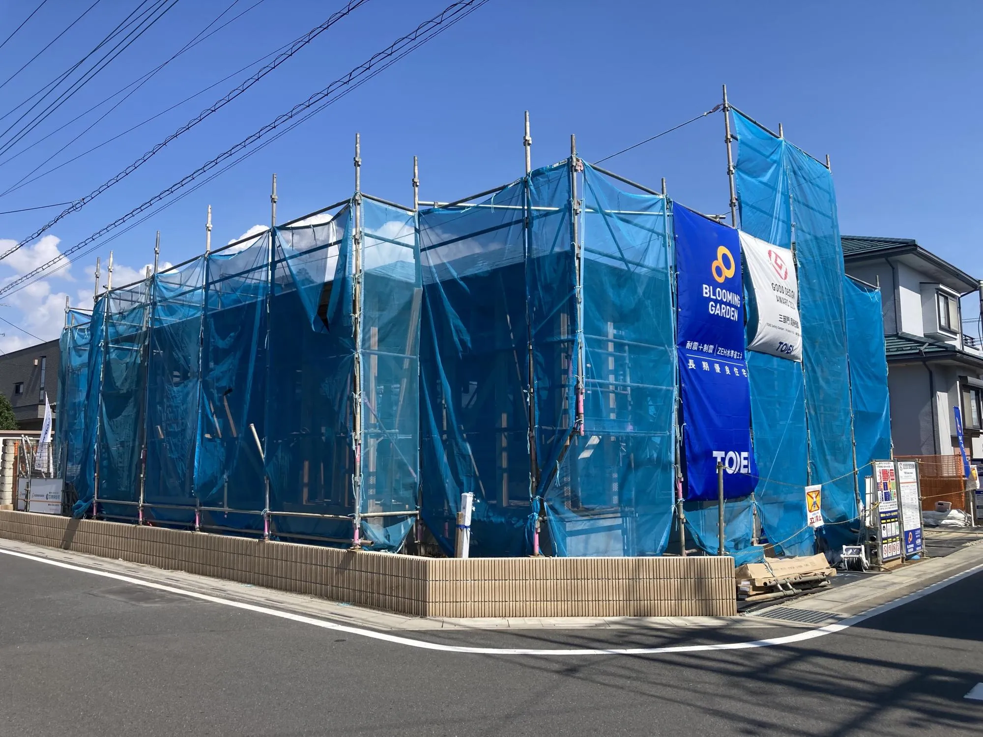 上棟しました!7月撮影