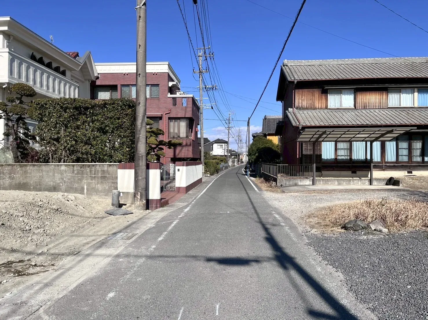 前面道路