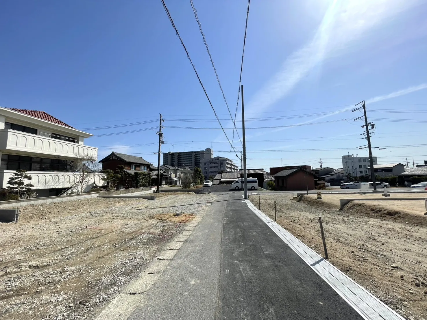 前面道路