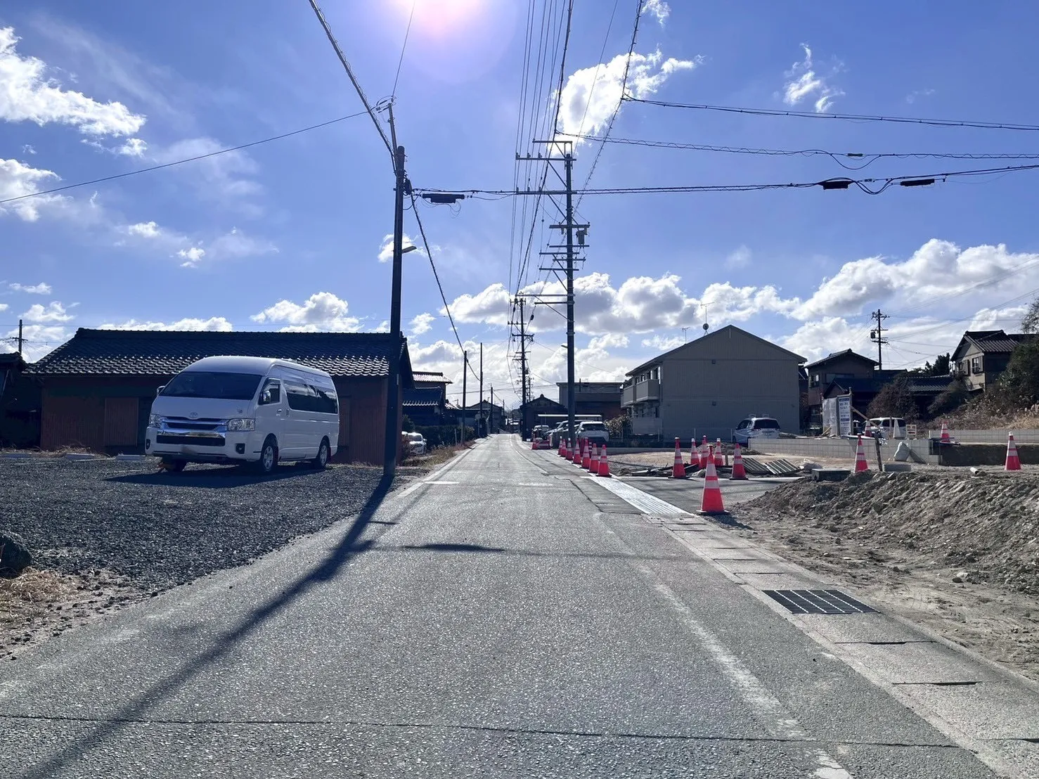 前面道路