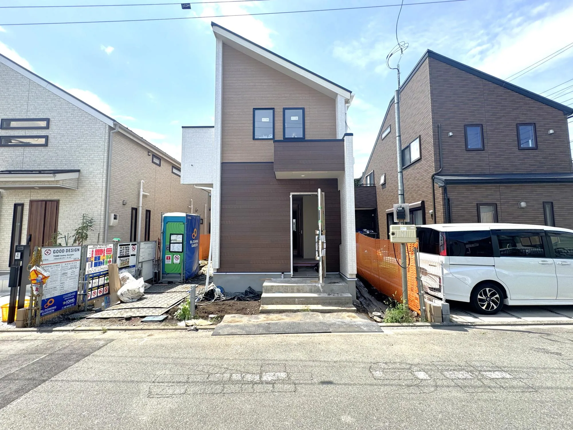陽あたり良好な現地!!