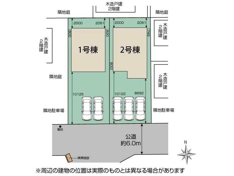 区画図