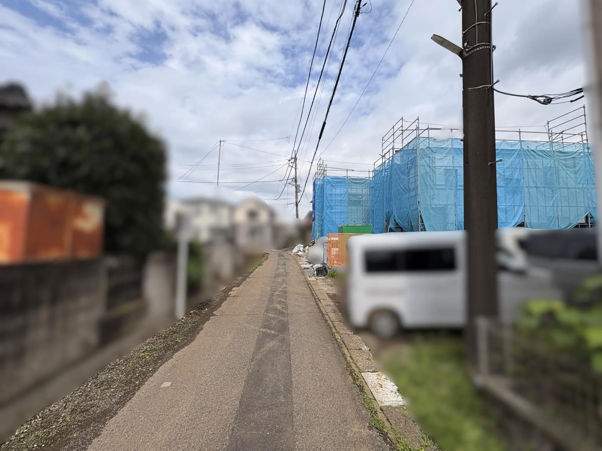 前面道路含む現地写真