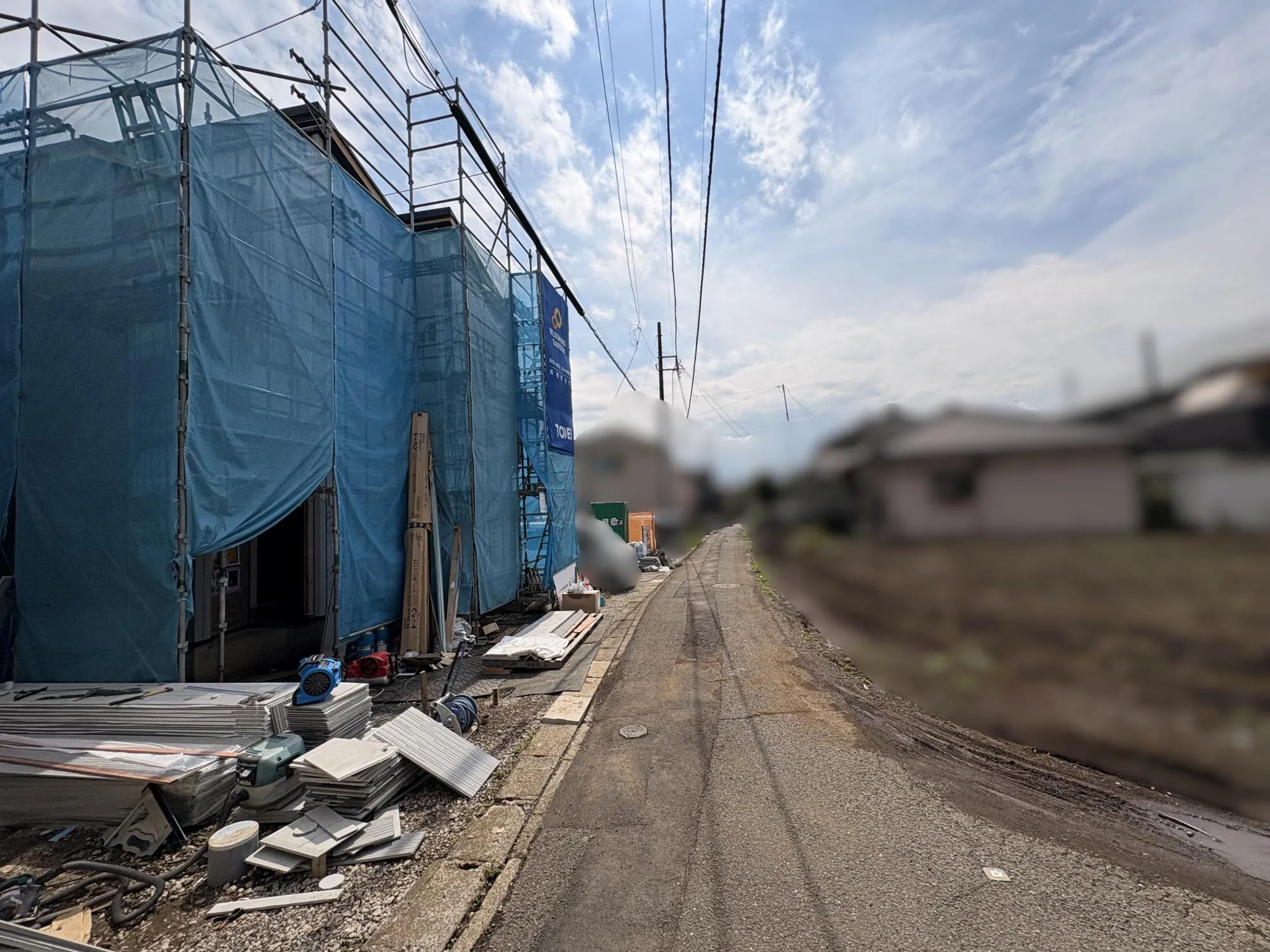 前面道路含む現地写真