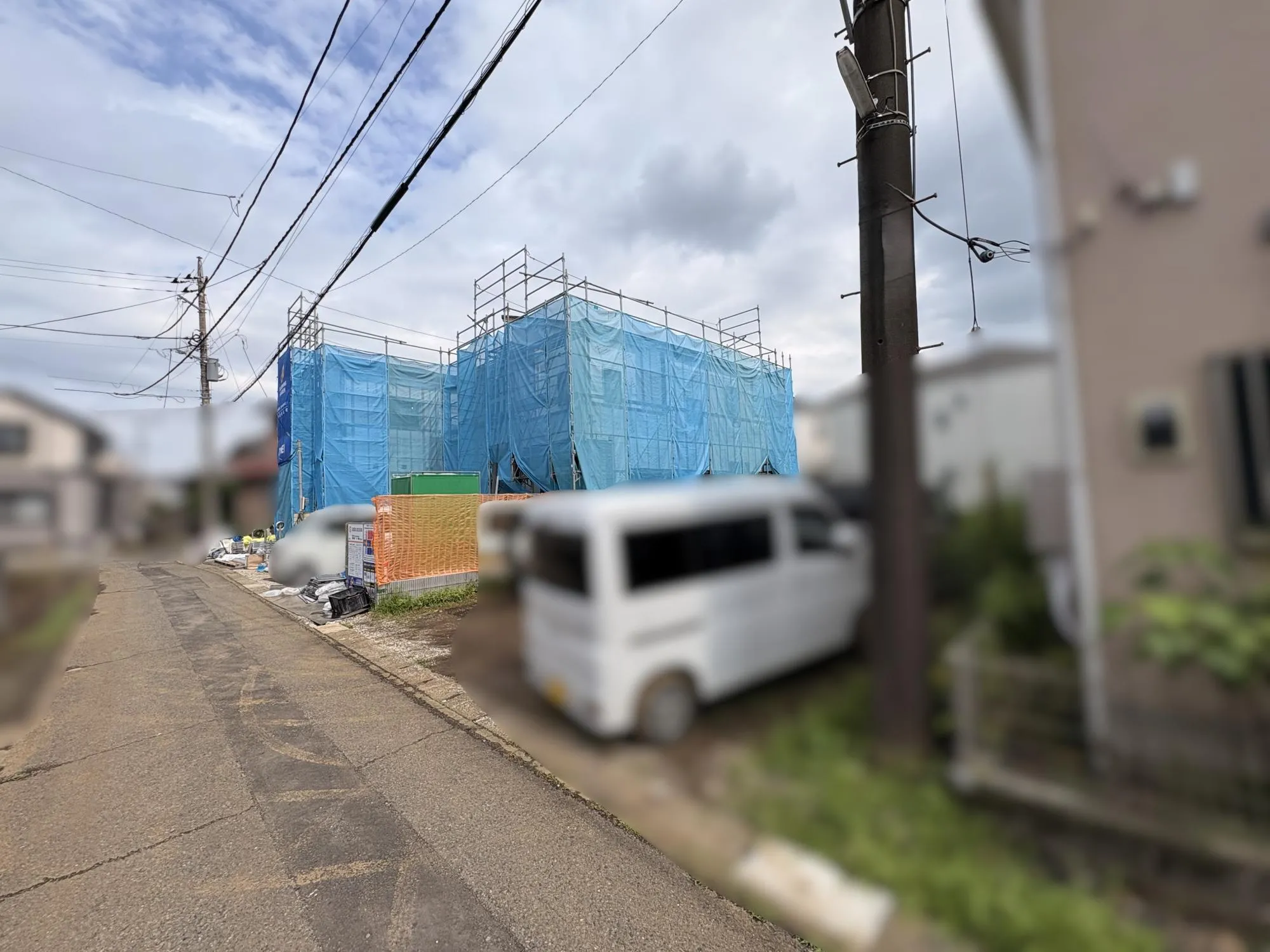 前面道路含む現地写真
