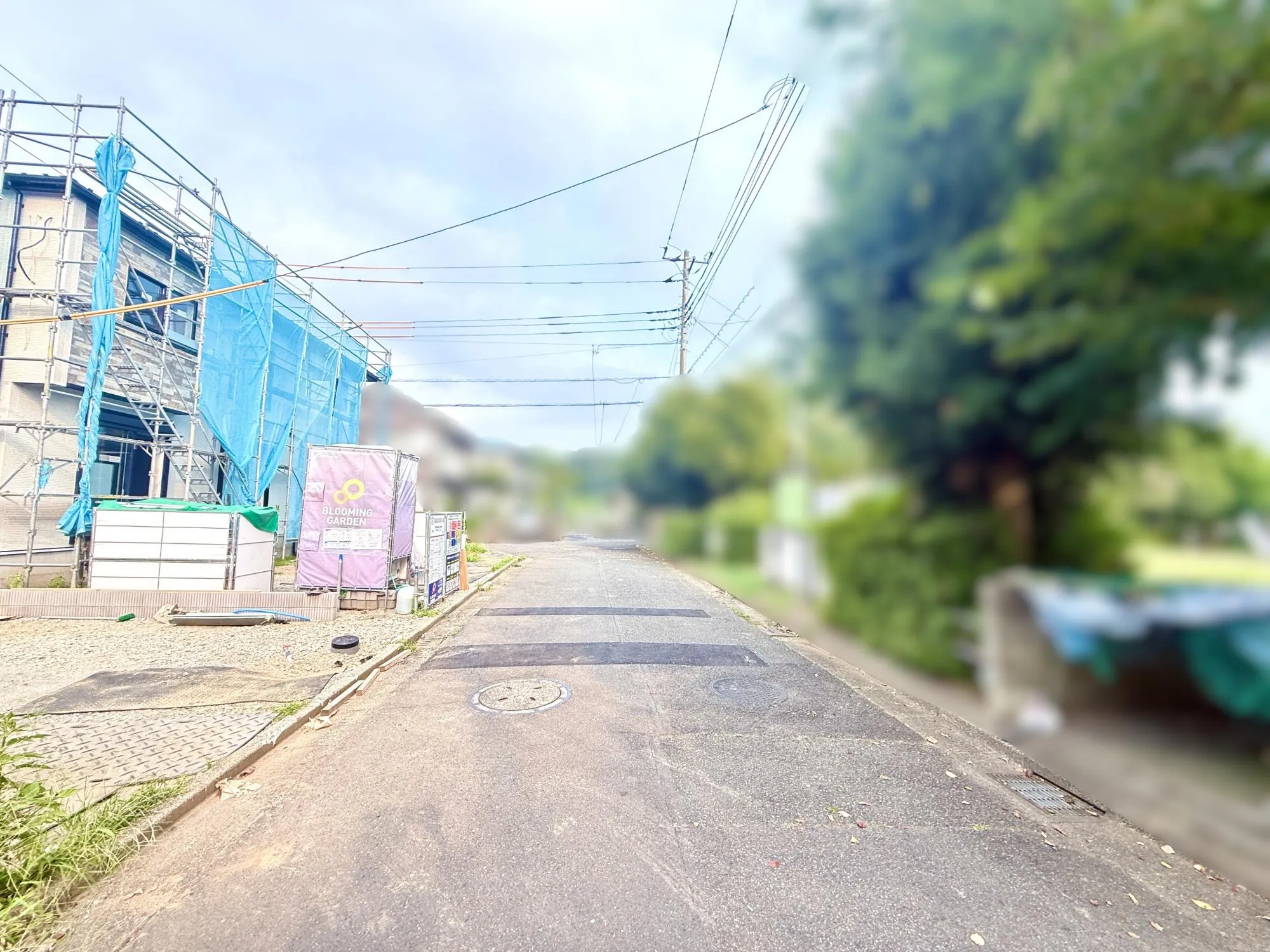 前面道路含む現地写真