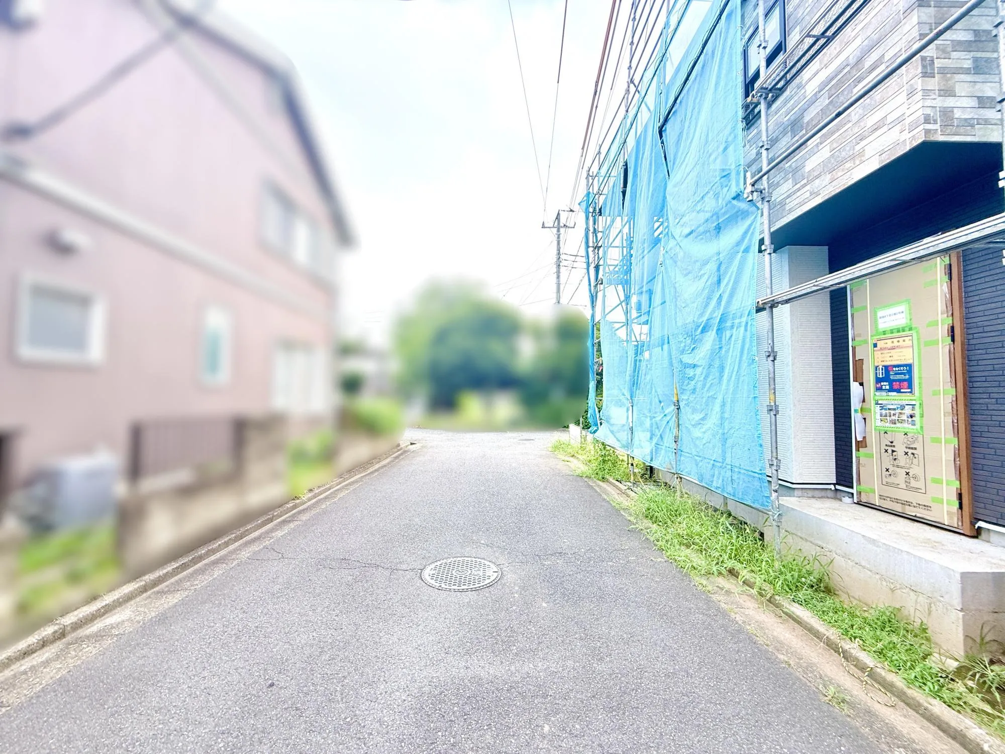 前面道路含む現地写真