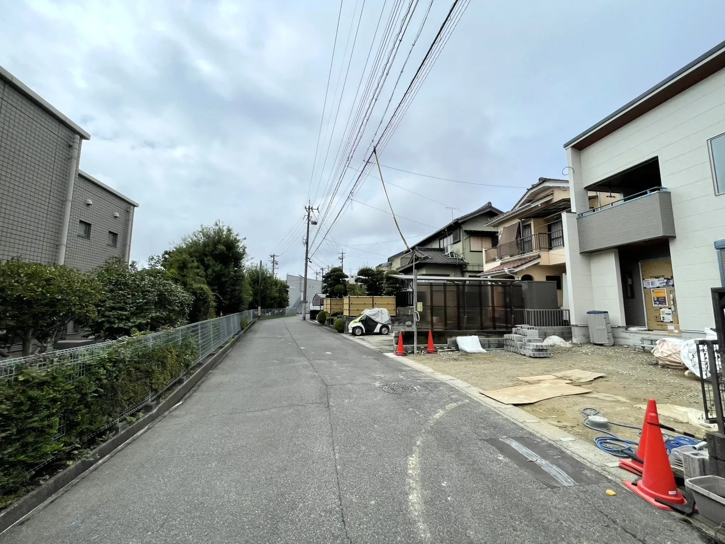 前面道路