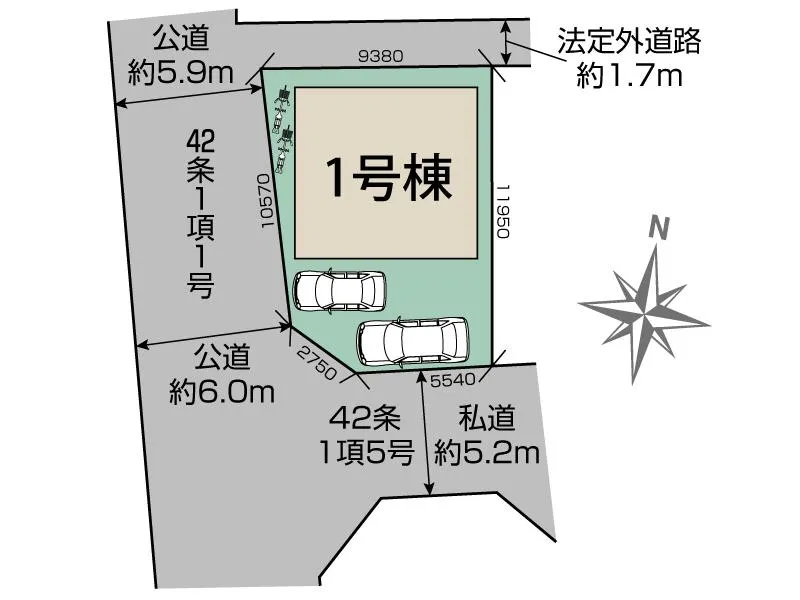 区画図