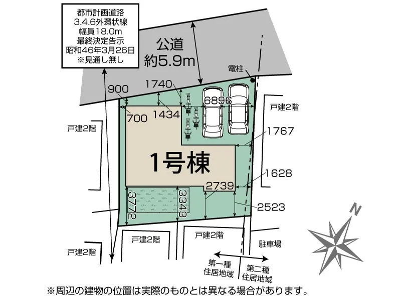 区画図